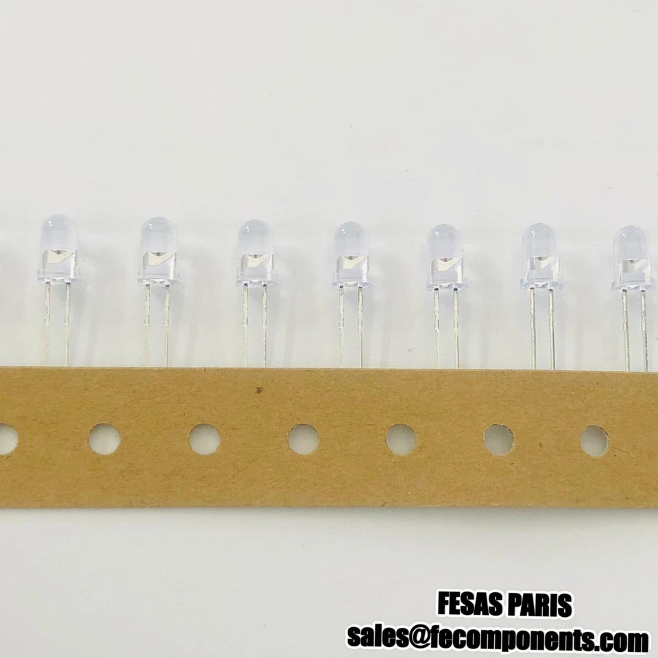 Agilent HLMP-DL50#002 Standard LEDs - Durchgangsloch gelb 15 Grad (10 Stück) - Image 1 of 1