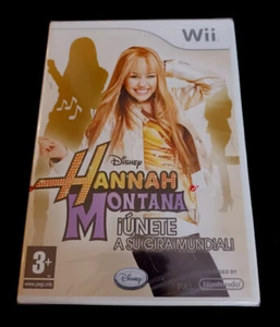 Disney HANNA MONTANA Unete a su Gira Mundial NINTENDO WII PAL-Esp Español Nuevo - Bild 1 von 2