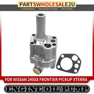 Engine Oil Pump for Nissan Pickup Xterra Frontier 240SX Datsun 280ZX 2.4L 2.8L - Image 1 of 4