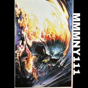 Ghost Rider Spirit of Vengeance #1 Clayton Crain NYCC 2024 VARIANTE VIRGEN CON CERTIFICADO DE AUTENTICIDAD - Imagen 1 de 2