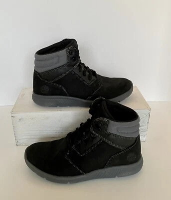 Youth Timberland Boltero Mid Sneaker Boots Black Gray TB Size 2 - Image 1 of 4
