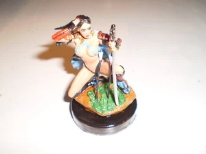 Andrea Miniatur Figur "Samurai Girl" Weißmetall handbemalt G-40 - Bild 1 von 2