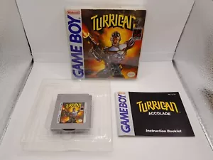 Turrican | Nintendo Game Boy Original NTSC USA | Boxed w/ Manual, Good Condition - Picture 1 of 14