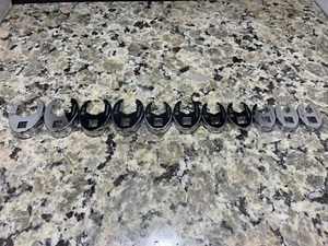 MATCO TOOLS SRBCFN11C 11 PIECE SAE 3/8" DRIVE FLARE NUT CROWFOOT SET 3/8" to 1" - Picture 1 of 4