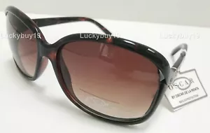 NWT O by OSCAR de la Renta 1309 Brown Authentic Sunglasses Women Gift /906/ New - Picture 1 of 9