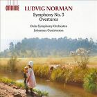 Ludvig Norman : Ludvig Norman: Symphony No. 3/Overtures CD (2022) ***NEW***