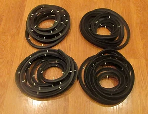 1955 1956 1957 CHEVY RUBBER DOOR WEATHERSTRIP 4 DOOR SEDAN & S.W. ** USA MADE ** - Picture 1 of 3