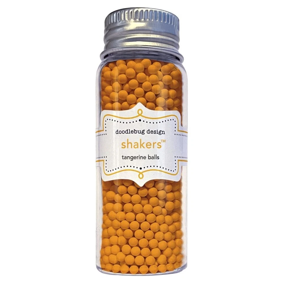 Doodlebug ~ SHAKERS ~ Tangerine Balls - Image 1 of 1