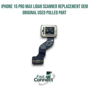 Repuesto Escáner iPhone 15 Pro Max LiDAR OEM Original Usado Pieza Extraída - Imagen 1 de 1