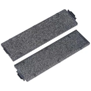 Computer Dust Screen with Sponge for PC Case Airflow and Dustproof Black 2pcs - Afbeelding 1 van 5