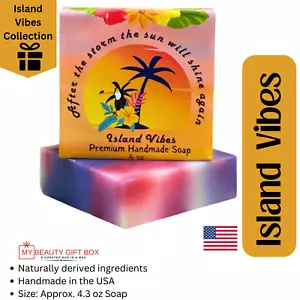 After The Storm The Sun Will Shine Again Scented Island Vibes Handmade Soap - Picture 1 of 3
