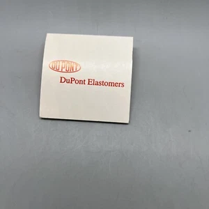 Golf Ball Dupont Wood Company Tees Match book Logo Vintage Elastomers 2” Marker - Picture 1 of 4