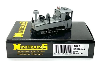 HOn30/HOe MinitrainS 1022 0-8-0 Henschel German Trench Locomotive HFB Brigadelok - Image 1 of 4