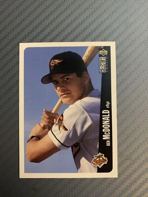 1996 Collector's Choice Baseball #56 Ben McDonald - Image 1 of 2
