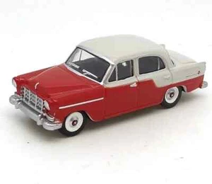 1958 Holden FC Sedan Flame Red / India Ivory in 1:87 scale by Aussie Road Ragers - Picture 1 of 2