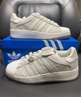 adidas Originals SUPERSTAR XLG ESSENCE SHOES IE2976 Womens Sz 7.5, 8, 8.5, 10.5 - Image 1 of 4