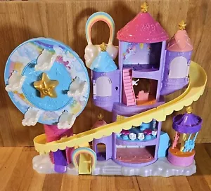 Polly Pocket Rainbow Funland Theme Park Playset Toy - NO DOLLS - Free UK P&P - Picture 1 of 15
