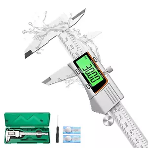 Digital Caliper 12 inch 300mm Micrometer Caliper All Stainless Steel Electron... - Picture 1 of 7