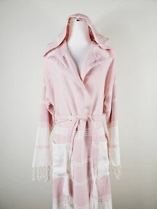 Unisex Bathrobe LUXURY ROBE 100% Cotton multicolor multi sizes Turkish cotton - Picture 1 of 15