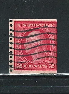 US Year of 1914 Washington Coil Stamp Scott# 453 (Used), - Picture 1 of 2