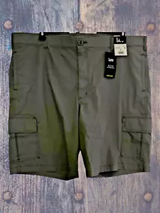 Lee Men's Cargo Shorts HD Lee Gray Size 42 Regular Fit, Stretch NWT - Picture 1 of 4