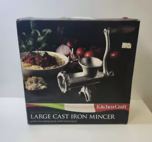 Kitchen Craft Large Cast Iron Mincer - Italian Collection - Picture 1 of 14