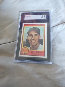 Bob Feller 1987 Base Ball Karte Hof.  - Bild 1 von 4