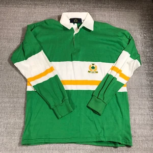 Blarney Castle Designs Polo Shirt Mens Extra Large Color Block Green Ireland - Picture 1 of 9
