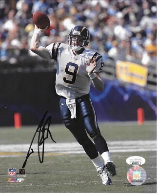 SAN DIEGO CHARGERS DREW BREES SIGNED 8x10 ROOKIE AUTOGRAPH JSA COA SAINTS NFL - Image 1 of 2