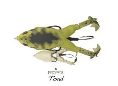 Señuelo de pesca LunkerHunt 3 1/2" utilería rana lubina / sapo PROPF08 Foto 1 de 4