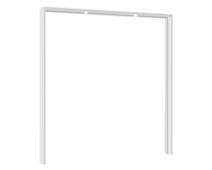 Passepartoutrahmen Rahmen Zubehör für 220cm Kleiderschrank weiß 60878441 - Bild 1 von 5