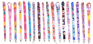 Prinzessin Disney Parks Schlüsselbänder mit Clip - Ausweis / Abzeichen Halter ~ Brandneu Schlüsselband - Bild 1 von 19