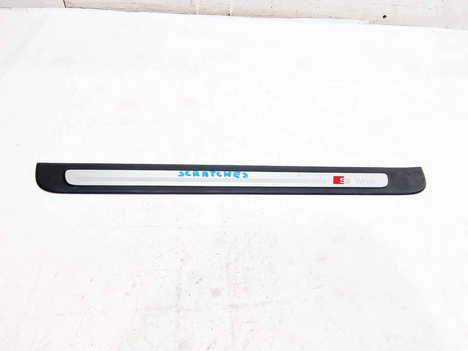 AUDI A7 4G8 MK1 S-INE DOOR SILL STEP COVER FRONT LEFT PASSENGER SIDE 2012 - Image 1 of 4