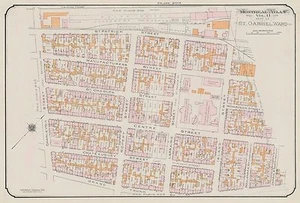 1913  MONTREAL CANADA ST. CHARLES CHURCH ST. PATRICK ST-GRAND TRUCK ST ATLAS MAP - Picture 1 of 2