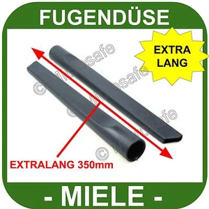 Bocchetta per fughe extra lunga 300 mm per aspirapolvere Miele ugello per aspirapolvere ugello per aspirazione - Foto 1 di 1