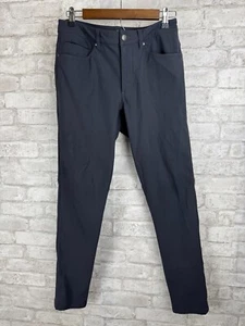 Lululemon Pants 28x30 Navy Blue ABC Slim Fit Five Pocket Warpstreme Performance - Picture 1 of 15