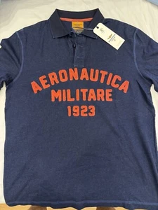 POLO UOMO AERONAUTICA MILITARE TAGLIA L MANICA CORTA - Foto 1 di 9