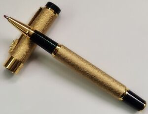 Wing Sung Series Dragon Rollerball Pen Gold Color Gold 0.5mm Black Ink Refill