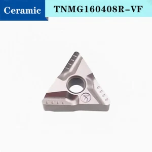 10PCS TNMG160408R-VF CNC External Ceramic Turning Inserts TNMG160408 For MTJNR/L - Picture 1 of 5