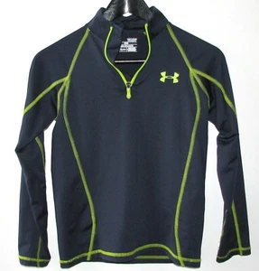 Under Armour Youth/Boys/Girls YSM Loose Cold Gear Blue 1/4-Zip Shirt -Size Small - Picture 1 of 3