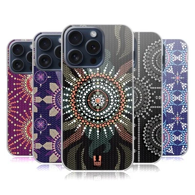 FUNDA TRASERA RÍGIDA HEAD CASE DESIGNS PUNTOS ABORÍGENES PARA TELÉFONOS APPLE iPHONE Foto 1 de 4