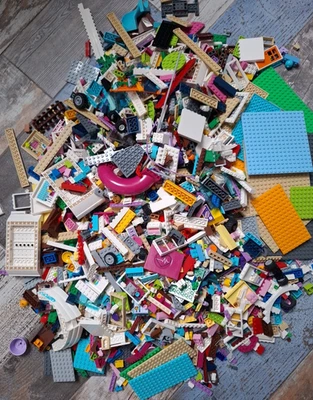 LEGO Friends Mixed Multicoloured Bundle with Figures 5.3 KG Preloved - Image 1 of 4