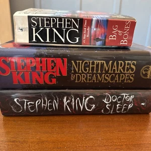 Lot of 3 Stephen King Books – Doctor Sleep,Nightmares & Dreamscapes Bag of Bones - Bild 1 von 11
