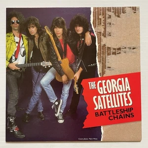 Georgia Satellites Battleship Chains Vinyl Record 7” 45 RPM 7-69497 Elektra 1987 - Picture 1 of 24