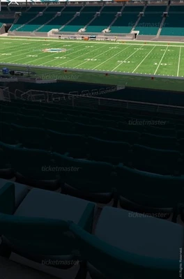 2 boletos de los Miami Dolphins segundo nivel 28 de diciembre vs Tampa... Sec 243... A la sombra. Foto 1 de 4