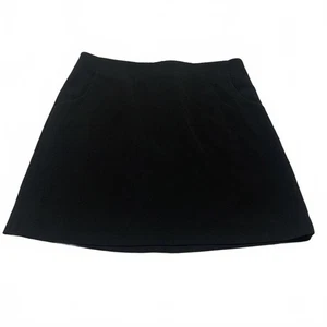 J.Crew Womens Size 16 Black A-Line Mini Skirt - Picture 1 of 12