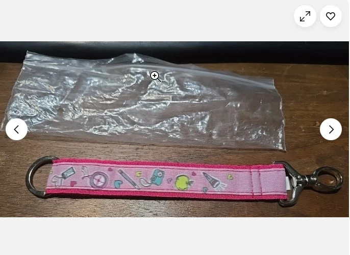 Тридцать один 31 повесить его брелок кошелек с ремешком на запястье розовый учитель подарок школы бумажник - Изображение 1 из 1