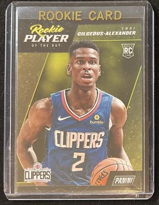 SHAI GILGEOUS-ALEXANDER ROOKIE RC 2018-19 PLAYER OF THE DAY RARE - Image 1 of 2