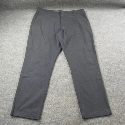 Lee Pants Mens 40x32 Blue Gray Extreme Comfort MVP Relaxed Fit Stretch Chino - Image 1 of 4