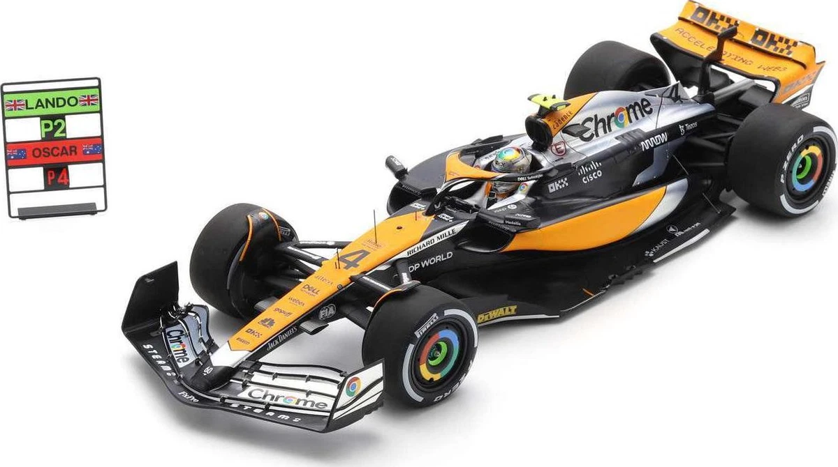 スパーク SPARK マクラーレン Mclaren MCL34 スパーク SPARK マクラーレン Mclaren MCL34 1/64 Spark 2024 Formula